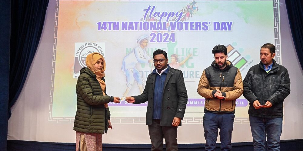 Th National Voters Day Celebrates Across Kargil District