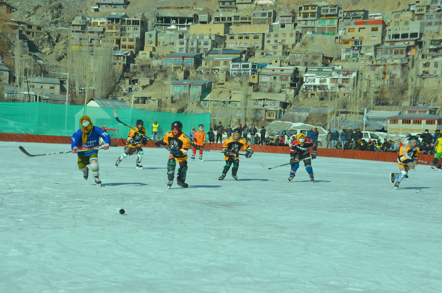 District Level Ice Hockey Tournament Began at Kargil Voice of Ladakh