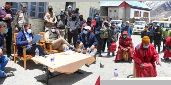 DC Kargil visits Rangdum, Parkachik 