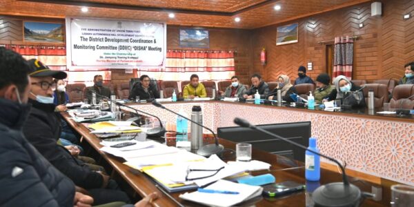 MP Namgyal convenes DISHA meeting in Kargil