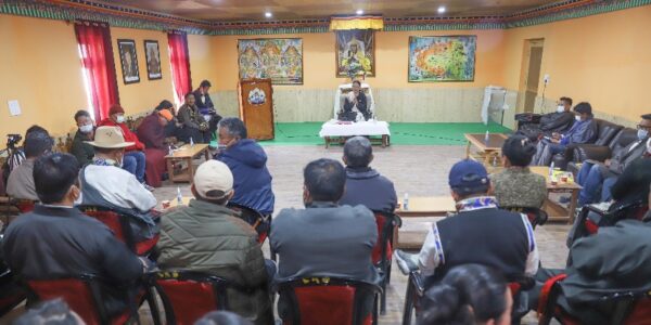 Member NCM visits Tibetan Sonamling Settlement in Leh