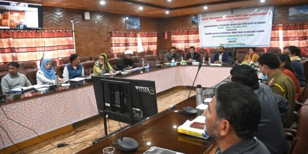 Workshop on effective implementation of Juvenile Justice Amendment Act 2021 in UT Ladakh begins in Kargil