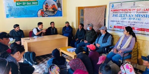 Jal Jeevan Maah celebration in Leh to ensure safe drinking water for every rural household