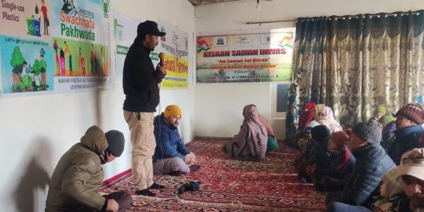 KVK Kargil-II, ROPCL celebrate National Farmers Day at Sankoo