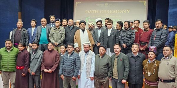 Newly Elected Members of 5th LAHDC Kargil Take Oath, Pledging Dedicated Service