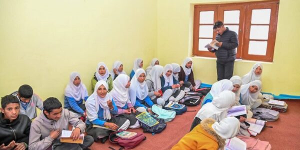 EC Zakir Hussain Visits Govt. Schools of GM Pore Constituency