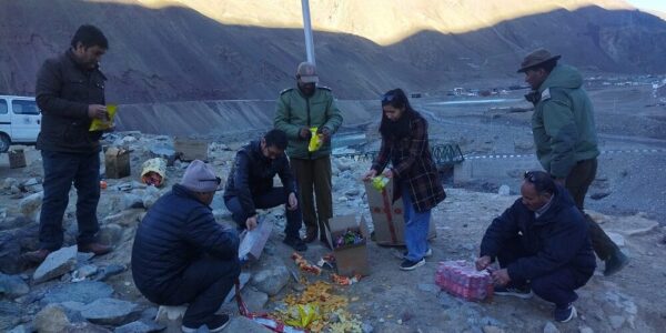 Market Checking Team Disposes Expired Items, Impose Fine