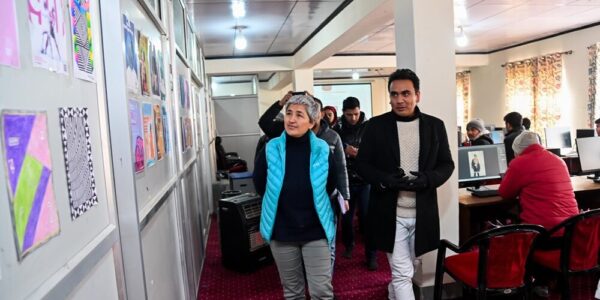 Comm. Secy., Padma Angmo Visits ITI, GDC Kargil, Assess Skill Development Courses