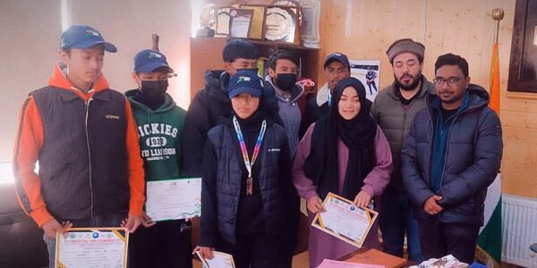 DC Flags off Team Ladakh for Khelo India Youth Games 