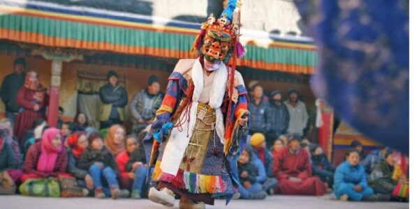 Spituk Gustor Two Day Monastic Festival Celebrates in Leh