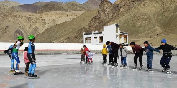 Ice Hockey Skating Basic Coaching held at Khaltse