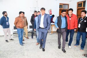 General Observer inspects preparations for Lok Sabha Elections 2024 in Kargil district