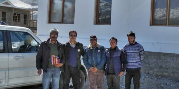 JD, Information reviews functioning of Tehsil Information Centre, Zanskar 