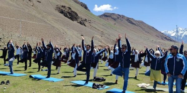 GDC Drass organizes 3-day yoga retreat for students, faculty