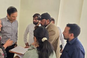 Director RD&PRD, inspects work of Rural Development Complex, Resource Centre at Kurbathang