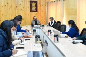 Advisor Dr Pawan Kotwal convenes meeting reviews functioning of Handloom & Handicraft Dept.