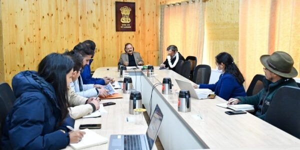 Advisor Dr Pawan Kotwal convenes meeting reviews functioning of Handloom & Handicraft Dept.