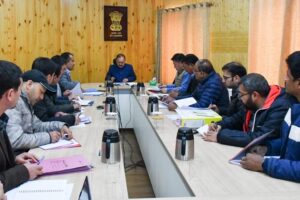 Modernizing Infrastructure: Advisor UT Ladakh Reviews Progress of Records Room Construction