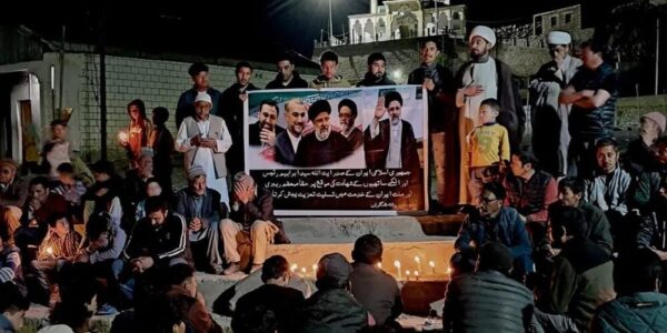 Candle March at Trespone pays tribute to Ayatollah Syed Ibrahim Raeisi