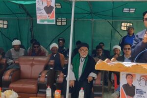 Promise to fulfill four-point agenda, Hanifa Jan campaigns for Lok Sabha