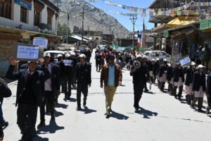 “Nasha Mukt Abhiyaan” awareness program held in Zanskar