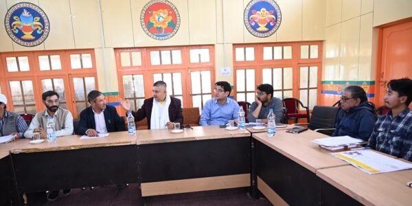 Secretary, Amit Sharma tours Zanskar to assess developmental activities