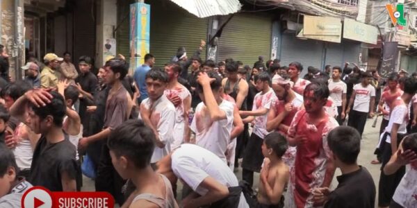 Ashura Processions by JUIA Kargil Honor Imam Hussain