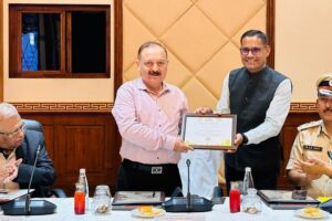 Advisor Ladakh Chairs 4th UT Level Security Committee Meeting