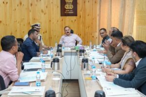 Advisor Kotwal chairs 3rd meeting of UT Level Coordination Committee, convened by RBI