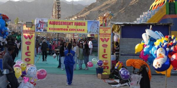 Executive Councillor, Ghulam Mehdi Inaugurates Amusement Ride and Exhibition cum Sale