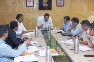 CEC Leh assess progress of ongoing developmental works