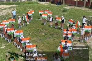 Sankoo Campus, Government Degree College Kargil observes ‘Har Ghar Tiranga’ campaign