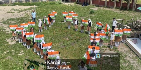 Sankoo Campus, Government Degree College Kargil observes ‘Har Ghar Tiranga’ campaign