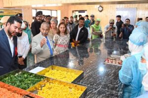 LG Mishra visits GDC Drass, inaugurates Hostel Block, Pickle Making Skill Centre, releases annual magazine