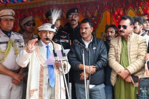 LG Ladakh attends public gathering in Drass after district status announcement