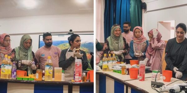 FRLHT TDU Bangalore and The Tropicalist Trust, Kargil, Conduct Soap Making Training