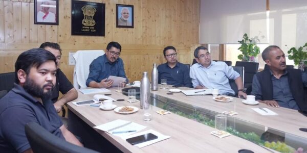 LAHDC Leh discuss Project Proposal for Heritage Documentation and Mapping Initiative