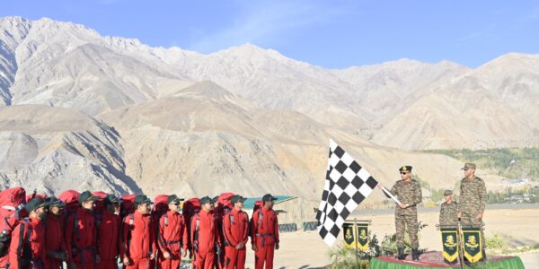 Kargil hosts flag off ceremony for mountain expedition