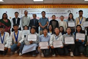 Annual Intra-Mural Tournaments 2024 Conclude at EJM College, Leh