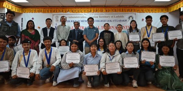 Annual Intra-Mural Tournaments 2024 Conclude at EJM College, Leh