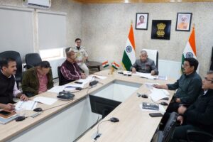 LG chairs meeting to discuss Registration & Renewal Guidelines for Adventure Tour Operators in Ladakh