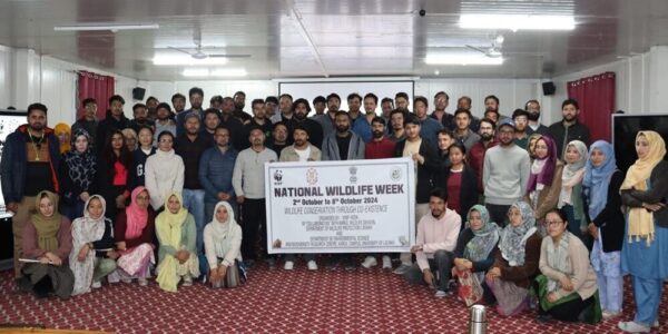 Kargil Campus, University of Ladakh observes “National Wildlife Week” 