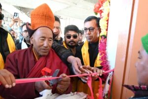 EC Tashi inaugurates Zanskar Buddhist Association Office cum Multi-Purpose Library in Padum