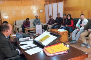 Stakeholders meeting on redevelopment of Old Bazar, Silk Route held in Kargil