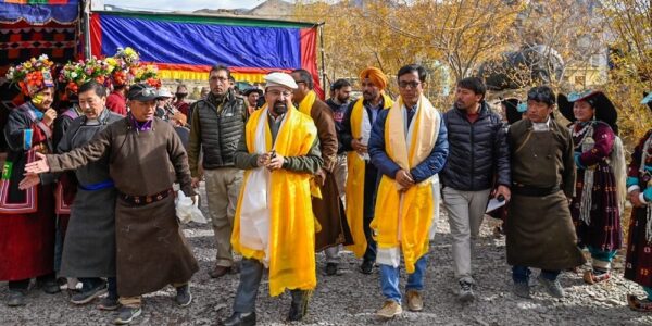 Ladakh Cultural Academy Kargil hosts Srub-La Festival & Lok Virasat celebration of harvest season in Kargil