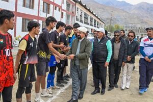 5th UT Ladakh Volleyball Championship held in Kargil, CEC vows sports development