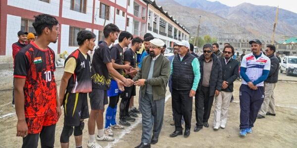 5th UT Ladakh Volleyball Championship held in Kargil, CEC vows sports development