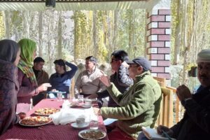 Member of Parliament, Mohmad Haneefa Jan visits Nubra Valley