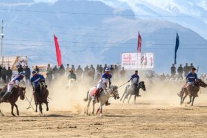 LG Ladakh inaugurates 4th LG Cup Horse Polo-2024 Tournament at Drass