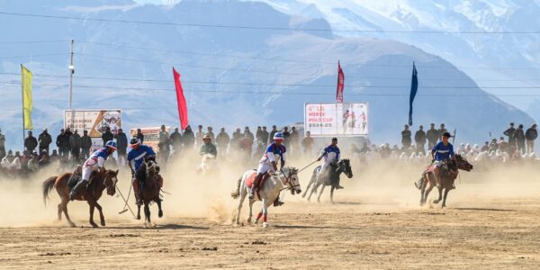 LG Ladakh inaugurates 4th LG Cup Horse Polo-2024 Tournament at Drass